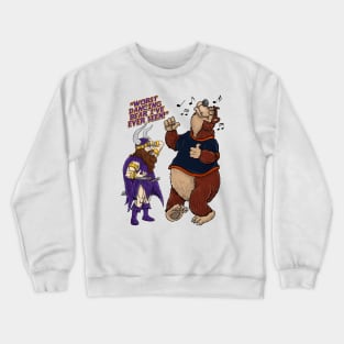 Minnesota Vikings Fans - Kings of the North vs Dancing Cubbies Crewneck Sweatshirt